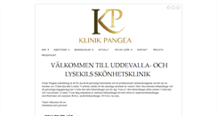 Desktop Screenshot of klinikpangea.se